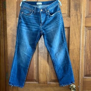 Madewell slim boyfriend jeans